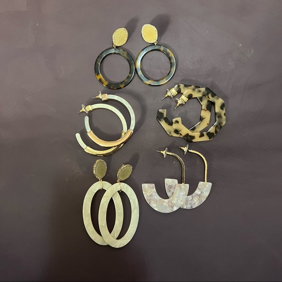 Bundle of large Baublebar earrings! - Picture 3 of 3